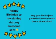 happy birthday son card 